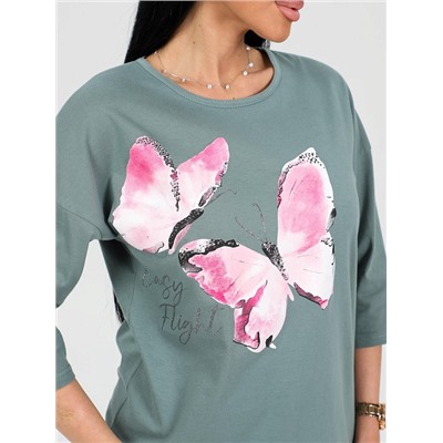 Футболка Палинур хаки ИвК