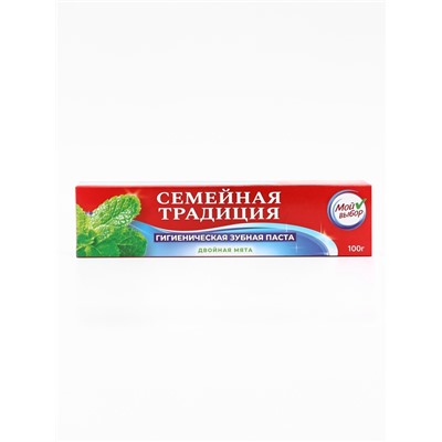 Зубная паста Семейная традиция, 100 гр