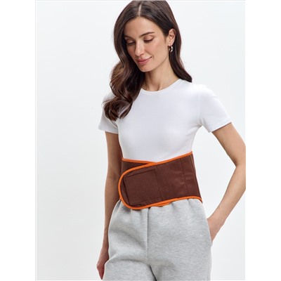 Пояс-корсет согревающий из верблюжьей шерсти с магнитными вставками и медной нитью