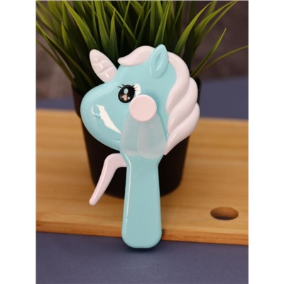 Портативный механический ручной вентилятор «Unicorn», mix, шоу-бокс 24 шт.