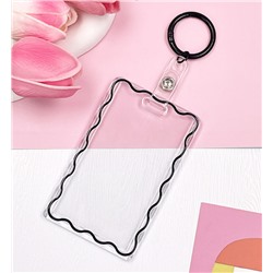 Футляр для карт "Wave outline", black