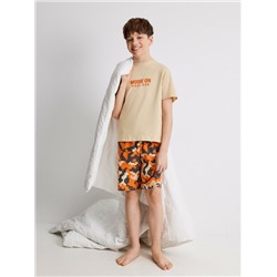 Набор детский для мальчиков ((1)футболка и (2)шорты) Aswa