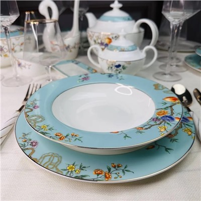 145-476 Набор из 6 глубоких тарелок 23см HANOMI в под.уп.(х6)Костяной фарфор