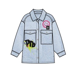 Куртка джинсовая для девочки