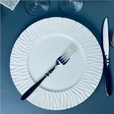 305-306 Набор из 6 тарелок 27х2см САВАННА в под.уп.(х4)Фарфор