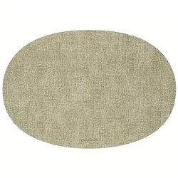 Салфетка подстановочная овальная двухсторонняя Fabric, мятная