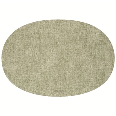Салфетка подстановочная овальная двухсторонняя Fabric, мятная