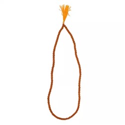 Четки из Рудракши Панчамукхи (5 мукхи), Panchamukhi (five-faced, 5,5 mm) Rudraksha Mala, произв. Isha Life
