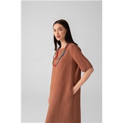 Платье — П130ТВ корица