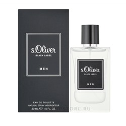 s.Oliver Black Label Eau de toilette, эс.Оливер Туалетная вода Black Label, 30 мл