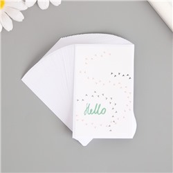 Набор наклеек бумага «Привет. Птичьи следы», 50 шт., 8×5 см