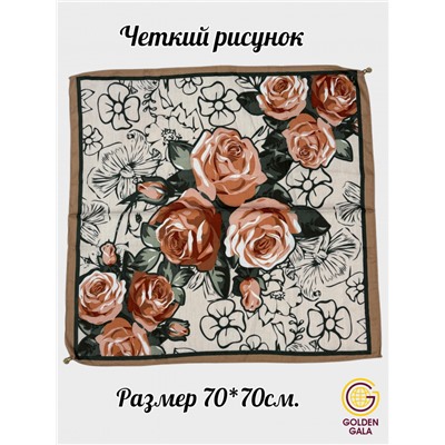 Платок на шею с украшением Артикул 2455/33