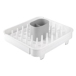 Сушилка для посуды Jarl, 41,2x11,5x36,5 см, белая