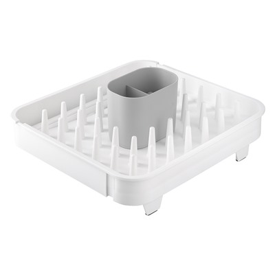 Сушилка для посуды Jarl, 41,2x11,5x36,5 см, белая