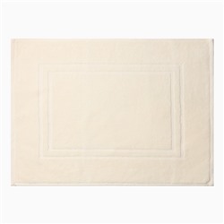 Коврик махровый Этель Classic, цв. молочный, 50х70 см, 100% хлопок, 730 г/м2