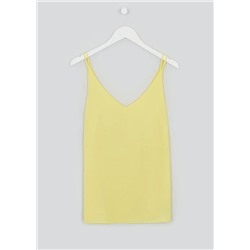 Yellow Double Strap Cami Top