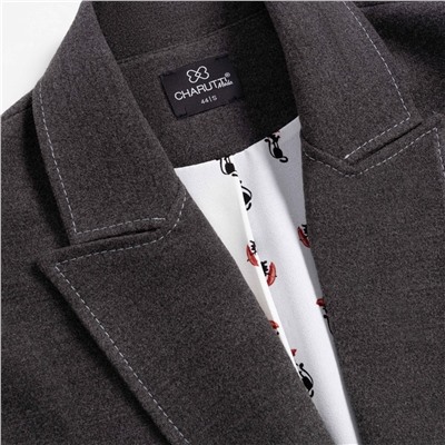 Жакет с контрастными швами, Решительный ход