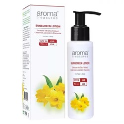 Солнцезащитный лосьон с SPF 50 PA+++(100 г), Sunscreen Lotion SPF 50 PA+++, произв. Aroma Treasures