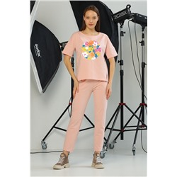 Джемпер женский 21-105L3-12 чайная роза