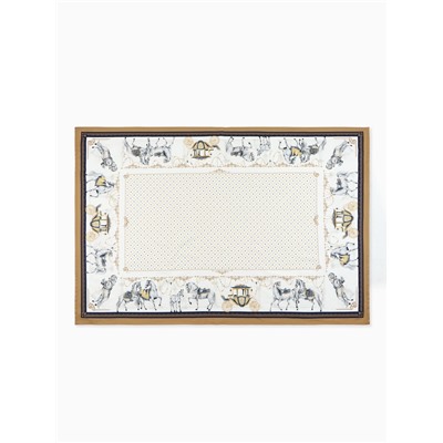 Набор столовый Classic, скатерть 150×220 см +/- 3 см с ВГМО, салфетки 40×40 см - 12 шт., 100% хлопок