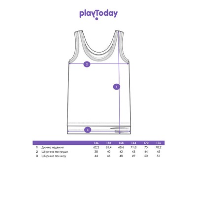 Майка для девочки