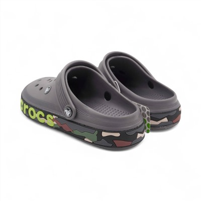 Кроксы КР222-33 серые