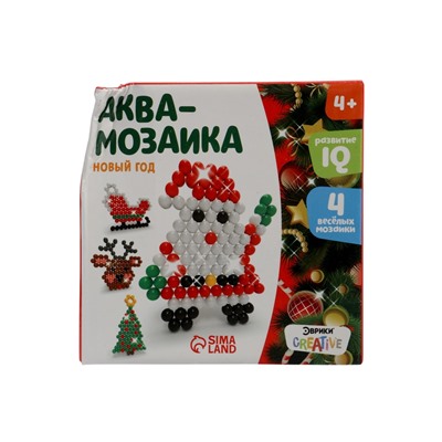 Аквамозаика, 4 фигурки