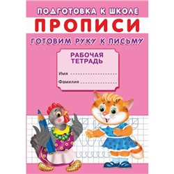 Прописи «Подготовка к школе. Готовим руку к письму»