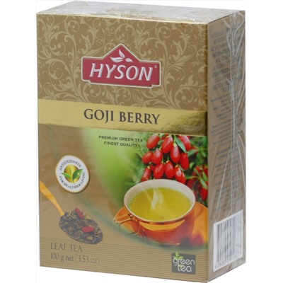 HYSON. Изысканная Коллекция. Ягоды Годжи 100 гр. карт.пачка