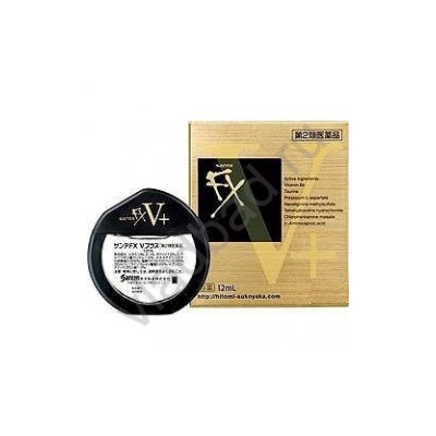Sante FX V+ Японские Витаминизированные капли для глаз с таурином11