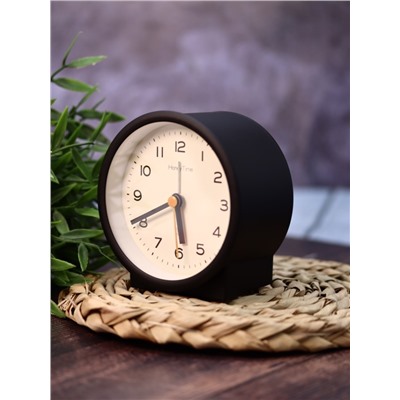 Часы-будильник «Rise and Shine», black (10,5х10 см)
