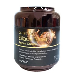 Крем для лица с муцином улитки Dr.G90 SOLUTION BLACK SNAIL REPAIR CREAM, Dr. CELLIO, 85 г