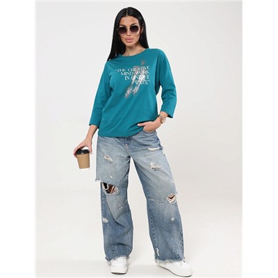 Футболка Фрактал петроль ИвК