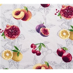 Скатерть рогожка / Спелые фрукты 1