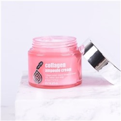 Jigott Крем для лица увлажняющий с коллагеном / Zenzia Collagen Ampoule Cream, 70 мл
