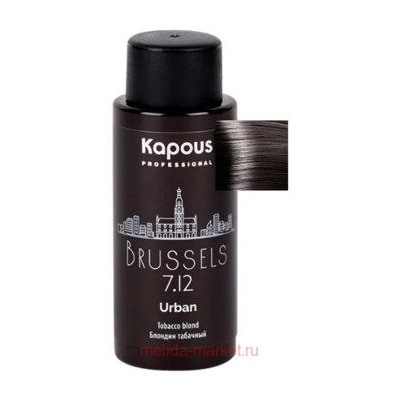Kapous Полуперманентный жидкий краситель для волос "Urban" 60мл 5.12 LC Мадрид