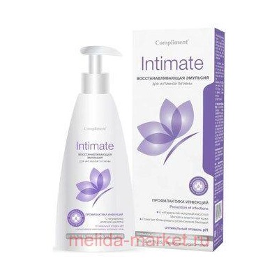 Compliment INTIMATE Восстанавлив. Эмульсия д/интим гигиены 250мл