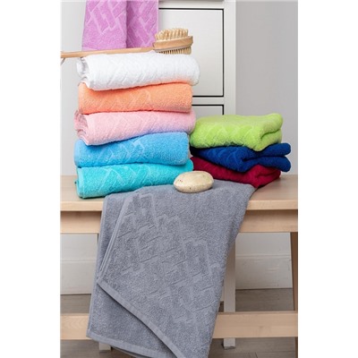 Полотенце махровое Донецкая Мануфактура Baldric / Розовый