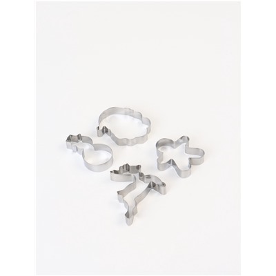 Формы для выпечки новогодние «Зимняя сказка», 4 шт.