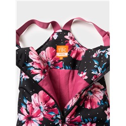 Комплект зимний для девочки: куртка, полукомбинезон