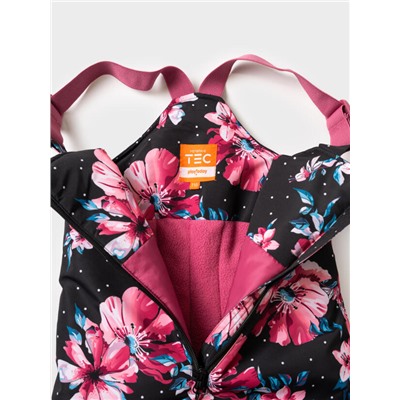 Комплект зимний для девочки: куртка, полукомбинезон