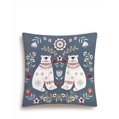 Сказочный лес Двое мишек Наволочка 45х45 см 2102455 New