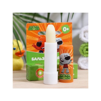 Бальзам для губ детский Ми-Ми-Мишки интенсивная защита, гипоаллергенный, 4.2 г