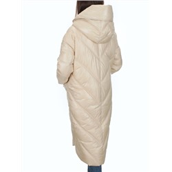 21-381 LT. BEIGE Пальто зимнее женское (200 гр. тинсулейт)