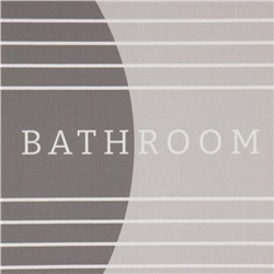 Коврик для ванной Этель "Bathroom", 48х78 см