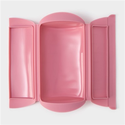 Конверт для запекания Доляна «Макси», силикон, 26×14×7.5 см, цвет розовый