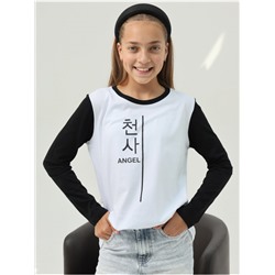 Лонгслив "Ангел" Детский Чер-Бел