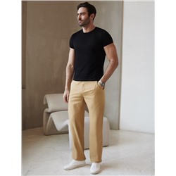 Футболка slim fit из премиального хлопка с эластаном