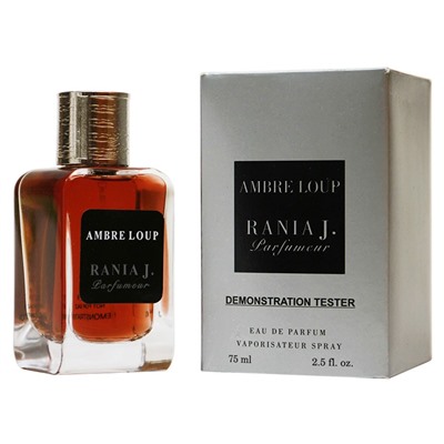 Tester Rania J Ambre Loup edp 75 ml