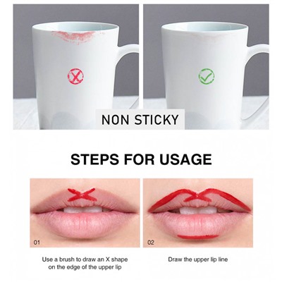 Матовая губная помада O.TWO.O Sweet Nothing Lip Glaze № B01 3 ml